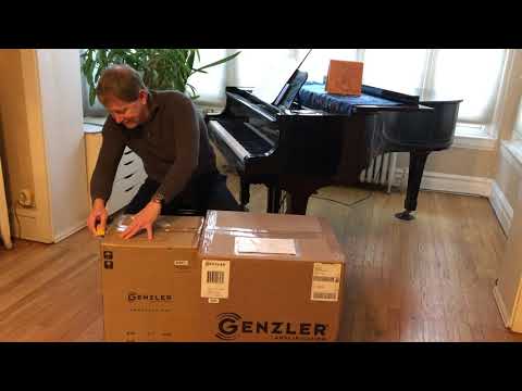 Tom Mendel - Genzler Amplification Magellan 800 + BA 15-3 unboxing.