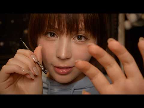 ASMR 360°ゾクゾクするカメラタッピング📸 (耳かきやDSのペンで引っ掻く/lofi 雑ASMR/スクラッチング）