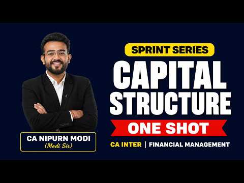 Capital Structure Full Chapter |  One Shot | FM by Modi Sir | HJ Classes
