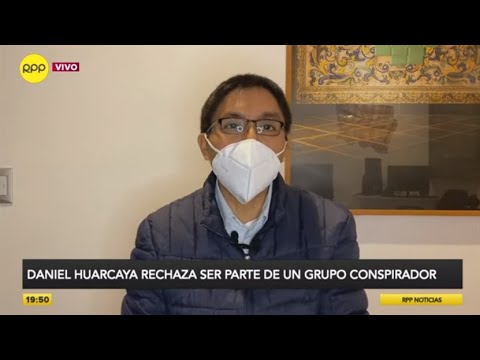 Daniel Huarcaya sobre mensajes a Incháustegui: “Fueron de buena fe sin ningún ánimo intimidatorio”