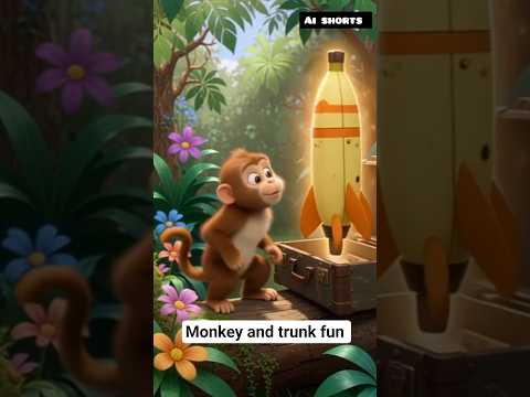 Monkey trunk masti #shorts #trendingshorts