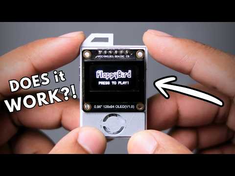 I Built a Gaming Console That Fits on a Keychain