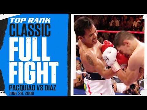Manny Pacquiao vs David Diaz | ON THIS DAY FULL FIGHT | JUN 28, 2008 | EPIC KO