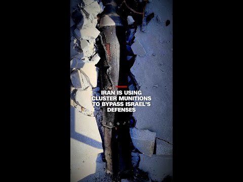 Iran is using cluster munitions to bypass Israel's defenses