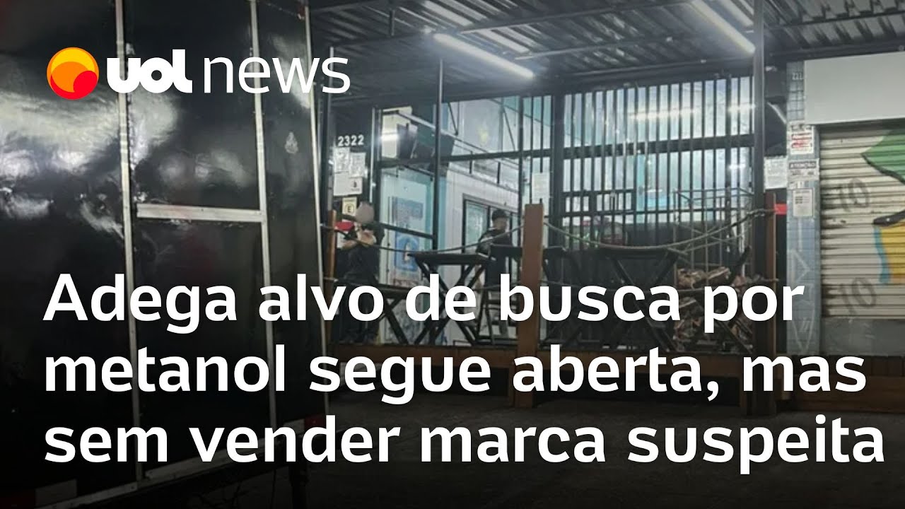 Metanol Adega que teve 14 garrafas de gim apreendidas segue aberta mas sem vender marca suspeita