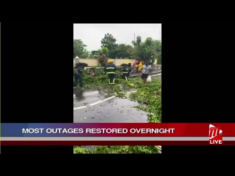Most Outages Restored Overnight