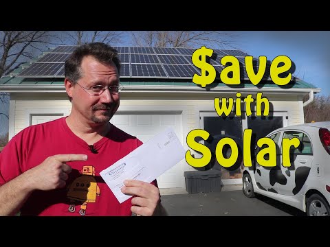 October Electric Bill with Solar - They're STILL PAYING ME!