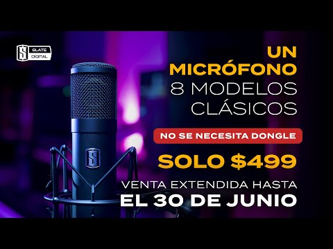 ¡Obtenga el Micrófono ML-1 por solo $499 hasta el 30 de Junio!