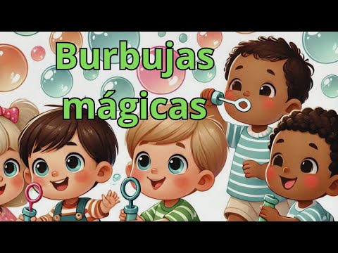 Los niños y las burbujas mágicas