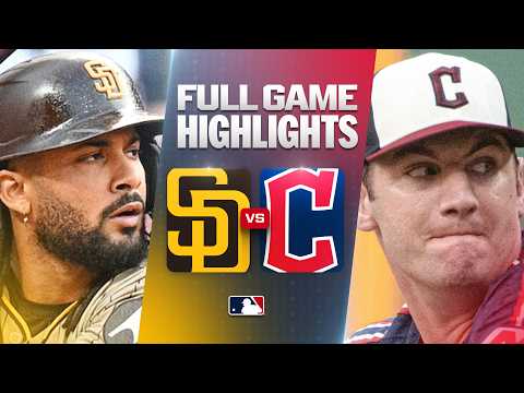 샌디에이고 파드리스 vs 클리블랜드 가디언스: 공식 풀 경기 하이라이트 (8월 14) | 2026 MLB 시즌