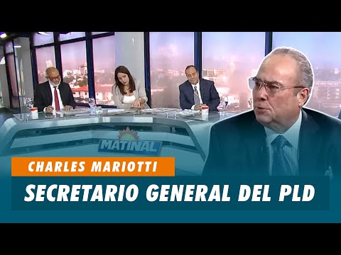 Charles Mariotti, Secretario General del PLD | Matinal