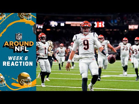 Reacting to EVERY Week 6 Game | Around the NFL video clip
