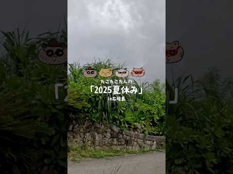 たこたこたん夏休み2025石垣島 #家族の時間 #夏休み #石垣島 #シュノーケリング