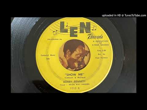 Bobby Bennett - Show Me (Len) 1960