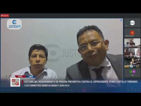 #PORELMUNDO - Juez peruano impuso 36 meses de prisión preventiva al expresidente Pedro Castillo