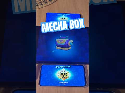 MECHA BOX WITH 300 GEMS SKIN🤯 #brawlstars #starrdrop #gaming #viral #lucky