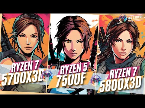 RX 9070 XT + Ryzen 7 5700X3D vs 7500F vs 5800X3D ⚔️ | 1080p, 1440p, 4K FSR4 | AMD PC Benchmarks |