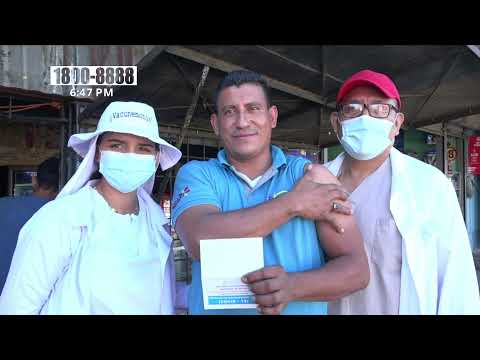 Vacunación contra el COVID-19 casa a casa llega a San Benito, Tipitapa - Nicaragua
