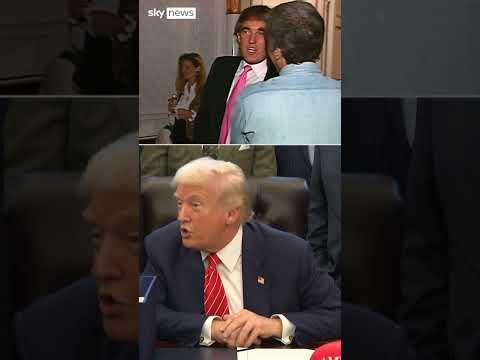 Trump attacks reporter over Epstein questions