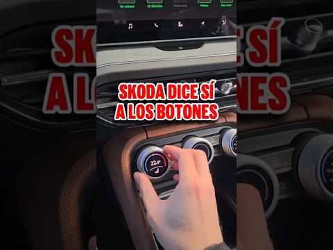 ¿Es esta la solución definitiva para el interior de los coches modernos" #shorts #smartdials #skoda