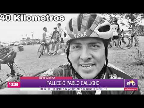 Falleció el reconocido periodista Pablo Calucho ?