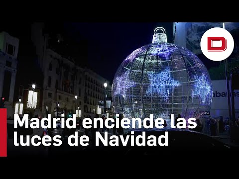 Madrid enciende las luces de Navidad