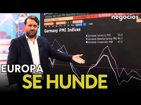 Europa se hunde: el gráfico de la industria alemana que desvela la llegada acelerada de la recesión