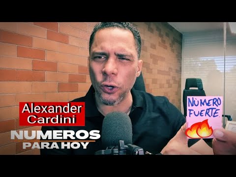 Alexander Cardini Números Fuerte, 6 y 7 De Octubre | NUMERO PARA HOY