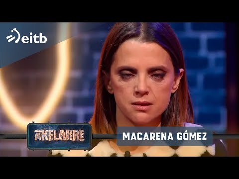 Macarena Gómez y sus cambios de registro durante 30 segundos