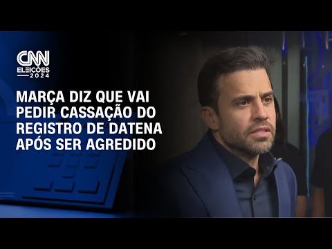 ​Marçal diz que vai pedir a cassação do registro de Datena após ser agredido | BASTIDORES CNN