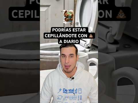 Podrias estar cepillandote con 💩 a diario 🪥 Tu cepillo puede tener bacterias fecales