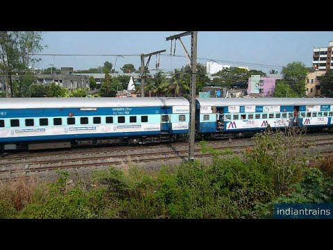 indiantrains@Super speed of Passenger express mail train badlapur /Indian Railways Short HD video 23