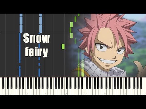 Fairy Tail Opening 1 - Snow fairy (Piano Synthesia)
