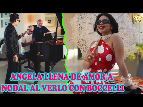 La Reacción De Angela Aguilar Al Ver A Nodal Muy Guapo En El Aniversario De Boccell