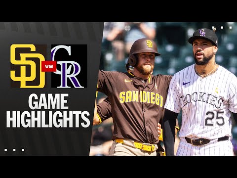 Padres vs. Rockies Game Highlights (9/7/25) | MLB Highlights