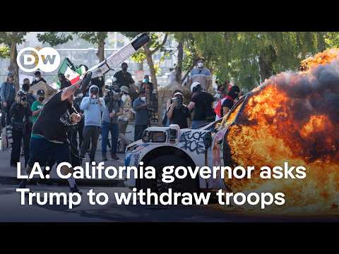What impact has the deployment of the National Guard had on the situation in LA? | DW News