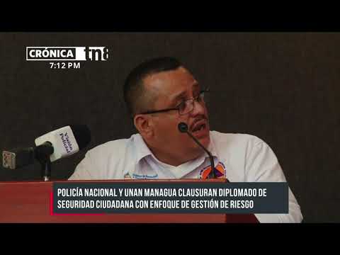 Policía Nacional fortalece capacidades con diplomado de seguridad ciudadana - Nicaragua