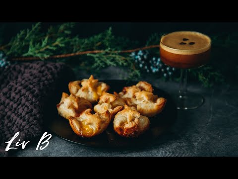 Vegan Jam & Cheese Puff Pastries & Espresso Martini | Liv's Holiday Menu