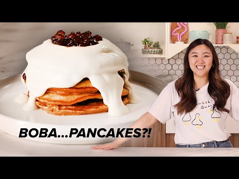 I Recreated The Viral Boba Pancakes From Taiwan ? Tasty