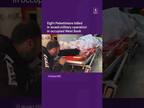 Eight killed in Israeli military operation