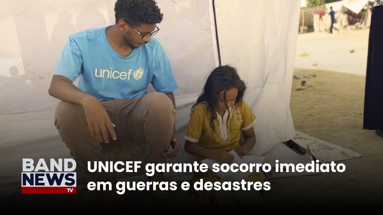 UNICEF garante socorro imediato em guerras e desastres | BandNews TV
