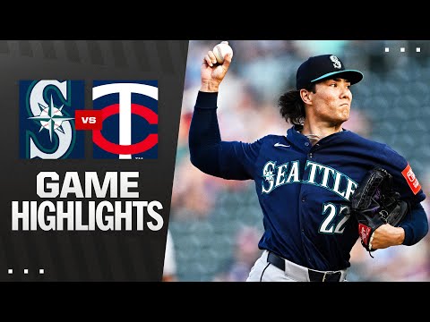 Mariners vs. Twins Game Highlights (6/23/25) | MLB Highlights