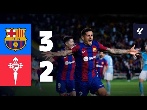 BARÇA 3-2 CELTA | LALIGA 2023/24 MD6