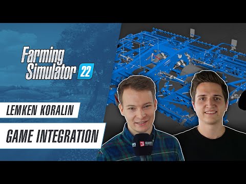 Lemken Koralin: How a cultivator is implemented in Farming Simulator
