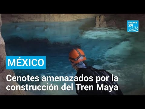 México: cenotes y acceso al agua, amenazados por construcción del Tren Maya • FRANCE 24 Español