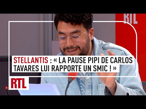 Stellantis : La pause pipi de Carlos Tavares lui rapporte un Smic !