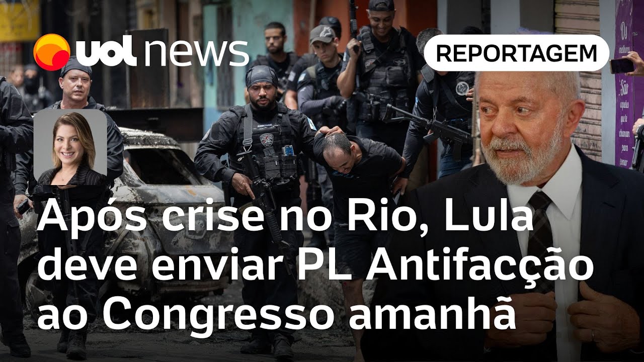 Lula deve enviar PL Antifacção ao Congresso amanhã após operação no Rio de Janeiro | Dani Lima  TV Online Lula deve enviar PL Antifacção ao Congresso amanhã após operação no Rio de Janeiro | Dani Lima