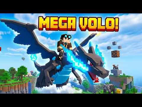 VOLO SU MEGA CHARIZARD SU MINECRAFT COBBLEMON CON I VECCHI WGF!