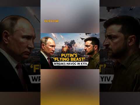 Putin's 'Flying Beast' Wreaks Havoc in Kyiv | Vantage on Firstpost