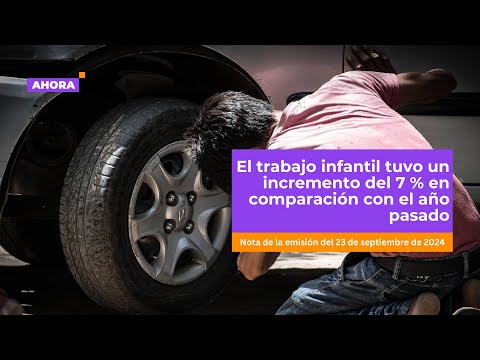 Preocupante aumento del trabajo infantil en Bogotá | Actualidad